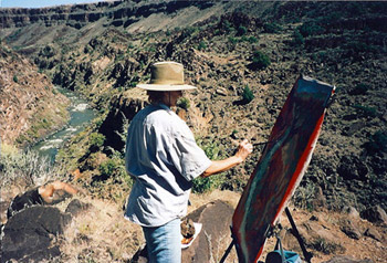 Kathleen Elsey Paintings Workshop New Mexico